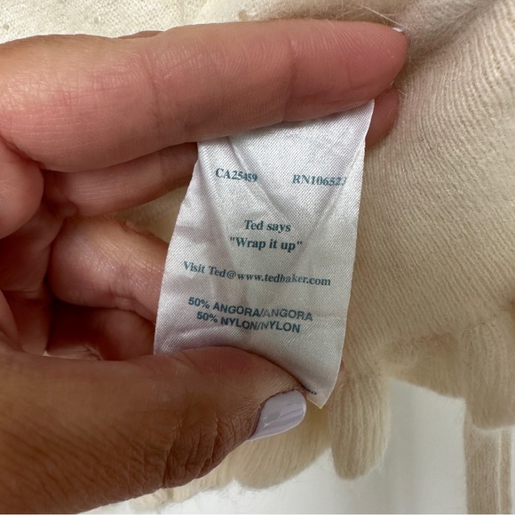 Ted Baker Angora Cardigan Size 4 - Picture 6 of 8